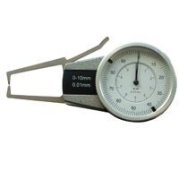 Aussen-Schnellmesstaster mit Uhr, Messbereich 0-10mm