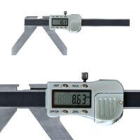 Digital-Messschieber für Bogen-Radiusmessung 3-50mm