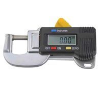 Digital-Dicken-Messgerät, Messbereich 0-12mm, Ausladung 19.7mm