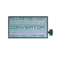 ISO-CONVERTOR, Ablesung inch zu Milimeter