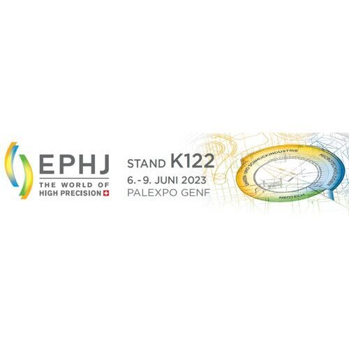 Messe EPHJ im Palexpo in Genf vom 6.-9.6.2023 - Messestand K122 / Halle 2